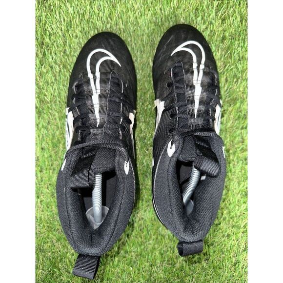 11 Nike Alpha Menace Varsity 3 Football Shoes Black CV0586-001 Lace Up Men’s 11 - Picture 6 of 8